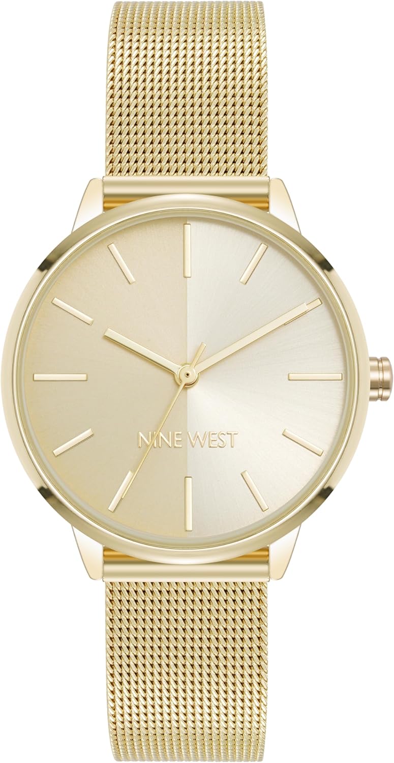 Nine West Women's Mesh Bracelet Watch